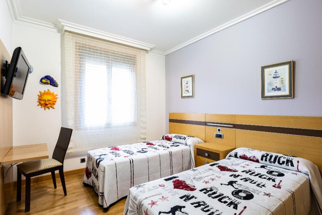 Piso Vacacional En La Playa De Rodeira Apartment กันกาส เด มอร์ราโซ ภายนอก รูปภาพ